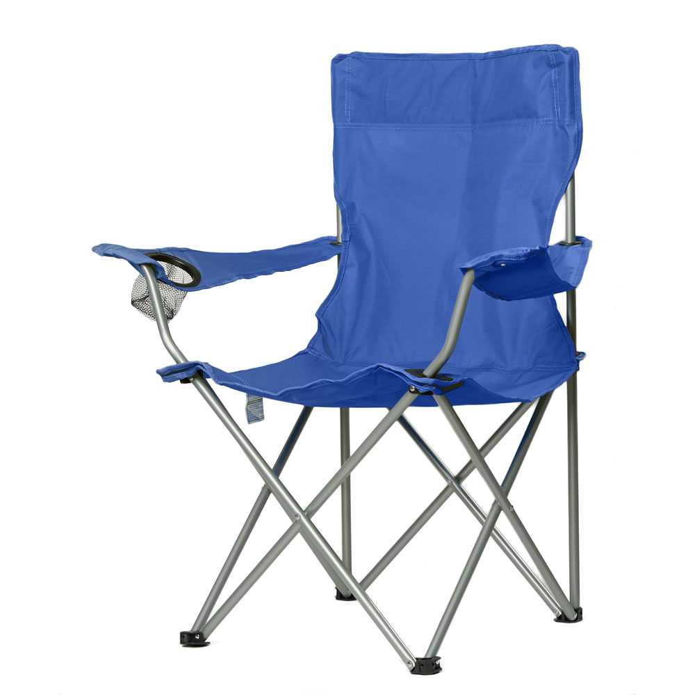 Wilko Camping Chair Blue | Wilko